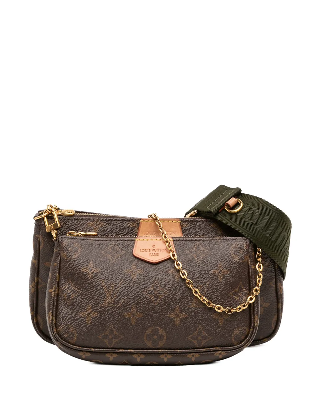 Louis Vuitton Pre-Owned 2020 モノグラム マルチ ポシェット アクセソワール サッチェルバッグ - ブラウン Louis Vuitton Pre-Owned 2020 モノグラム マルチ ポシェット アクセソワール サッチェルバッグ - ブラウン