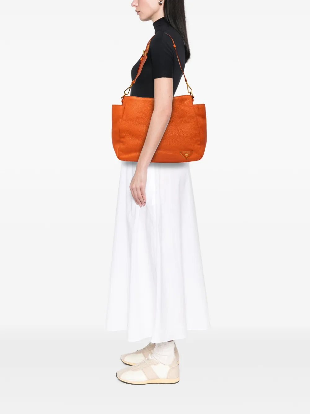 Prada Pre-Owned 2000-2025 Vitello Daino Side Pocket shoulder bag | Pre-Owned | Image 2