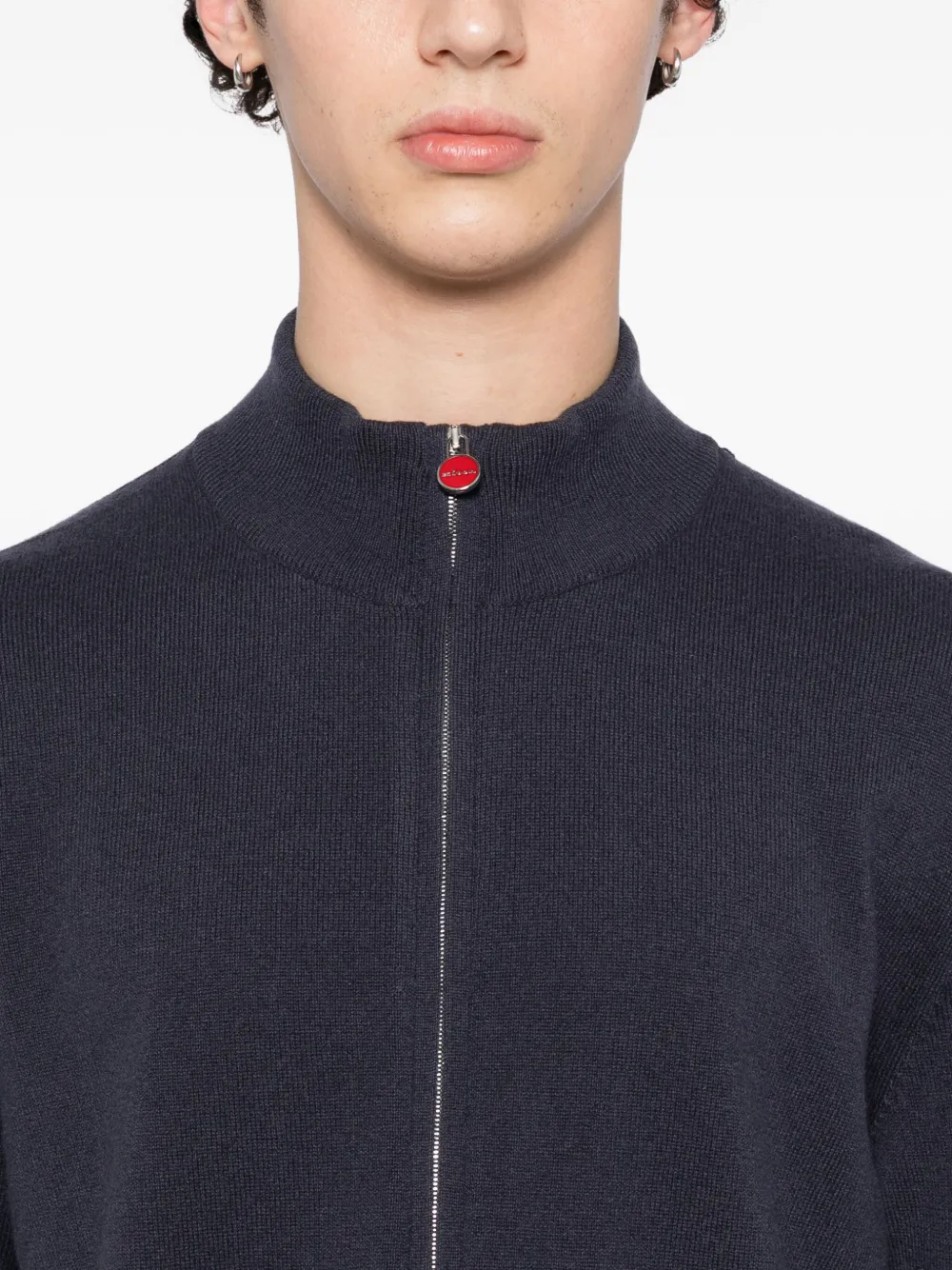 Kiton Trui met logoprint Blauw