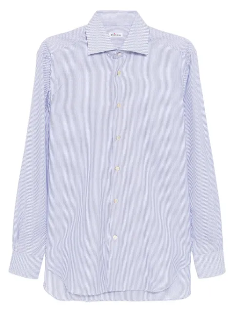 Kiton stripe-printed shirt