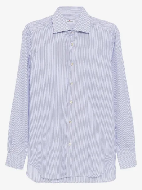 Kiton chemise cintrée à rayures