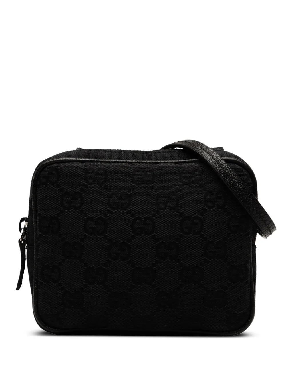 Gucci Pre-Owned 2000-2015 GG Canvas crossbody bag - Black