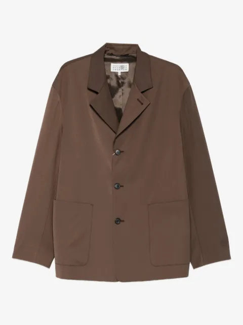 MM6 Maison Margiela patch-pocket blazer