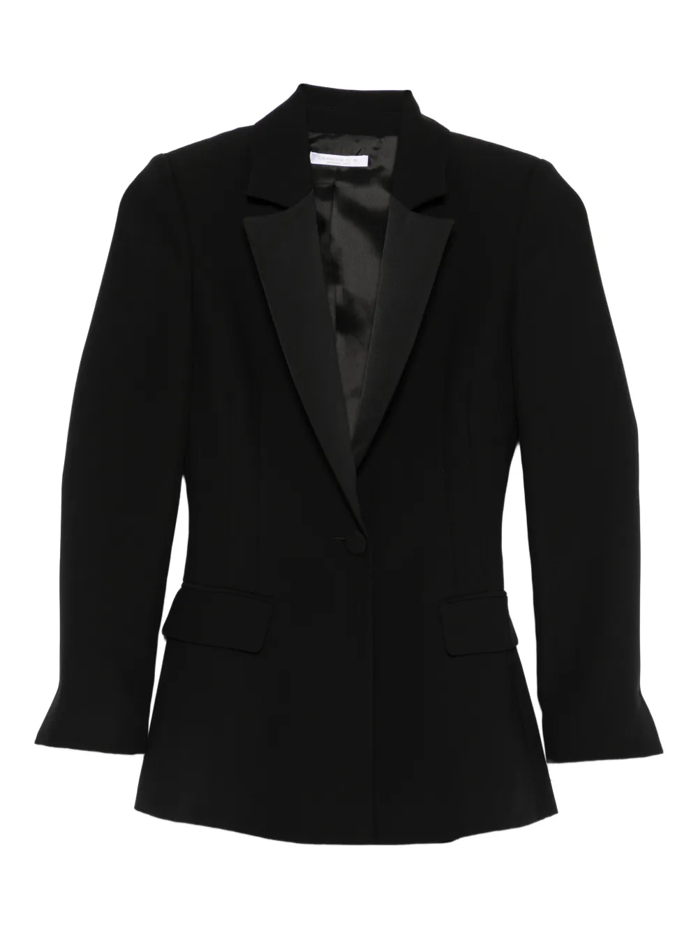 Cenere GB peak-lapel jacket | Black | Image 1