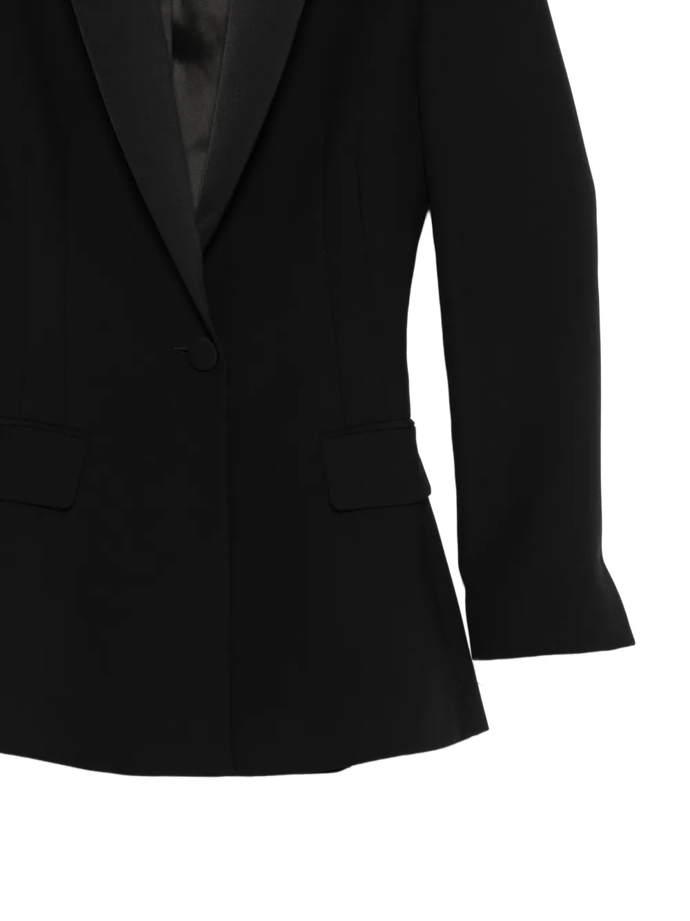 Cenere Gb Black Single-breasted Jacket In Black