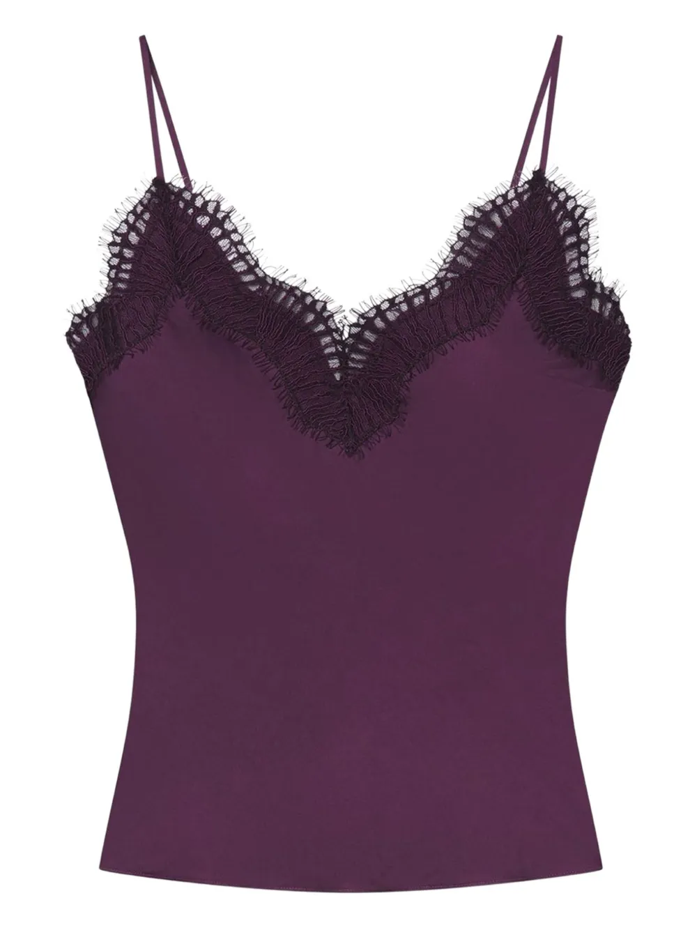 A.L.C. Presley lace-trim top - Viola