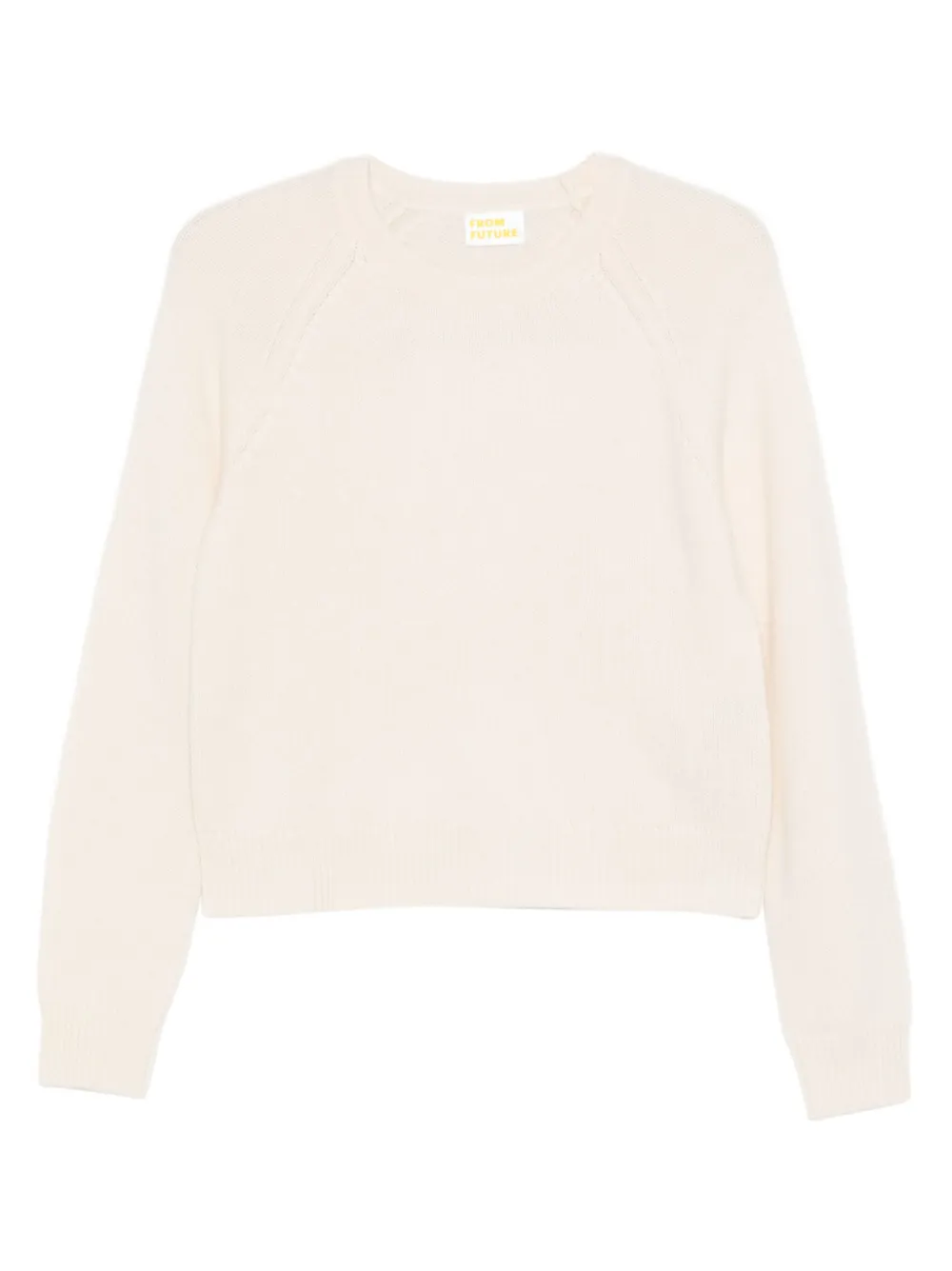 FROM FUTURE raglan sleeve sweater | White | Image 1