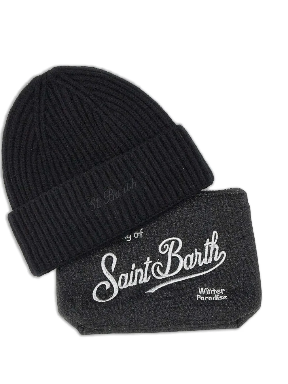 MC2 Saint Barth Weihnachtskisten mit Logo-Detail (2er-Set) | Schwarz | Image 1