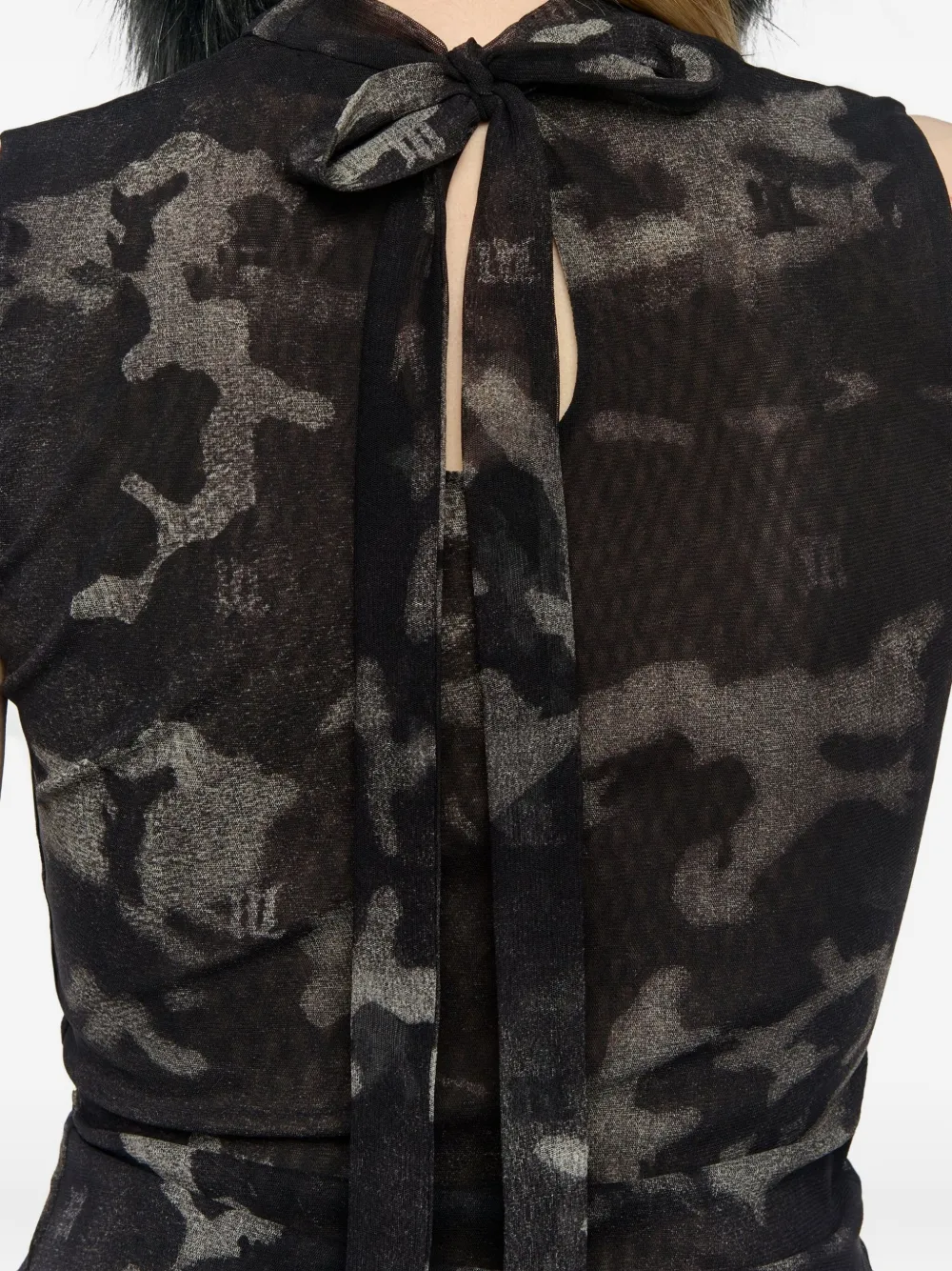 MISBHV Camo mesh tanktop Zwart