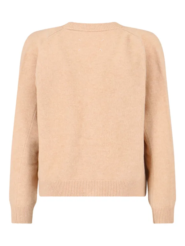 Maison Margiela Vネック カーディガン | ニュートラル | FARFETCH JP