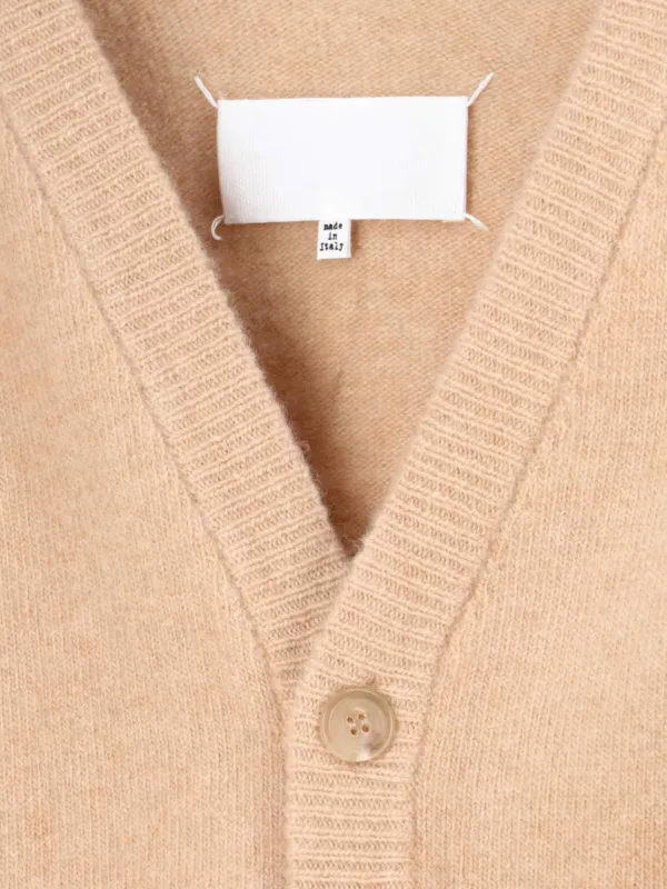Maison Margiela Vネック カーディガン | ニュートラル | FARFETCH JP