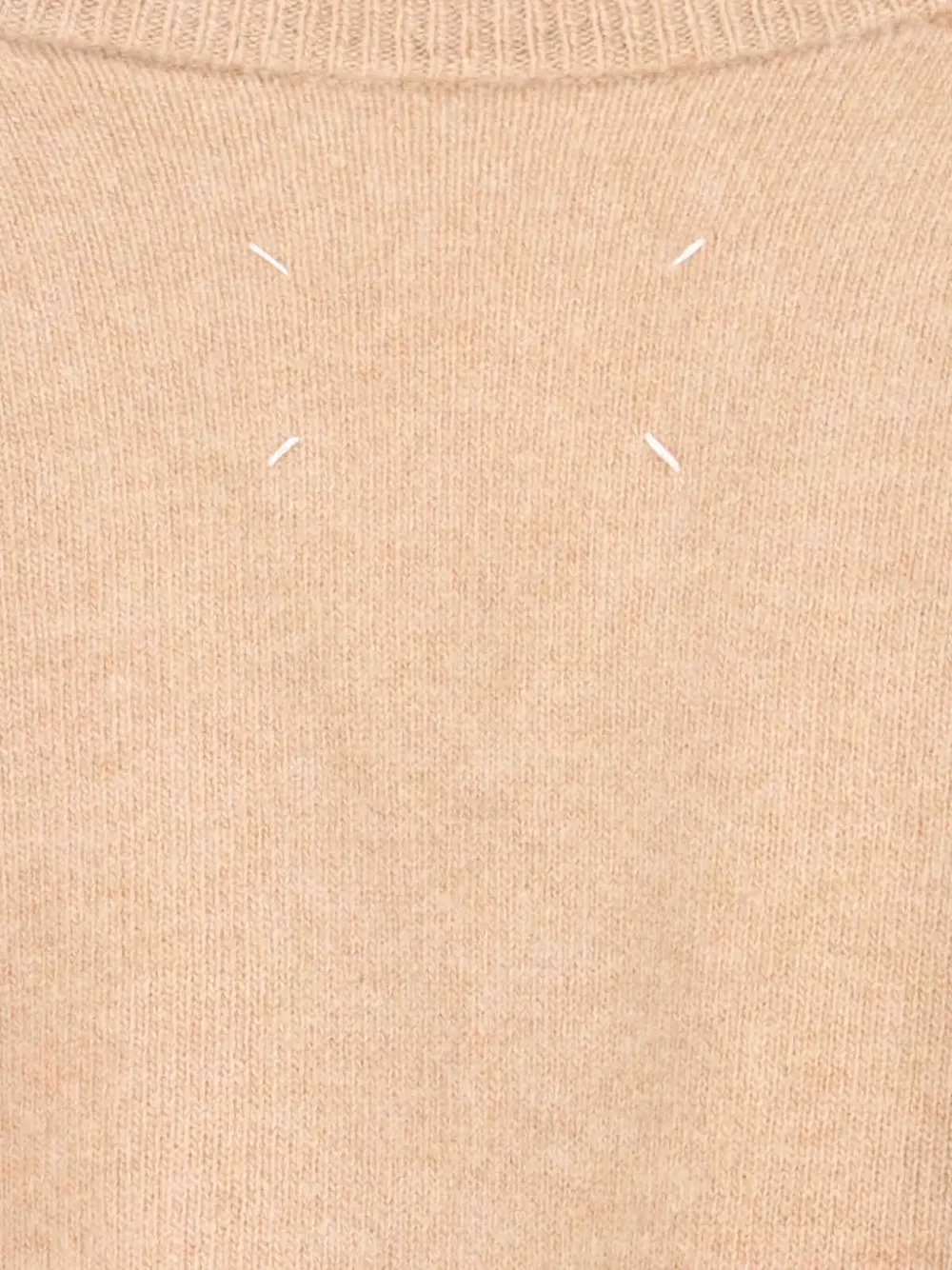 Maison Margiela Vest met V-hals Beige