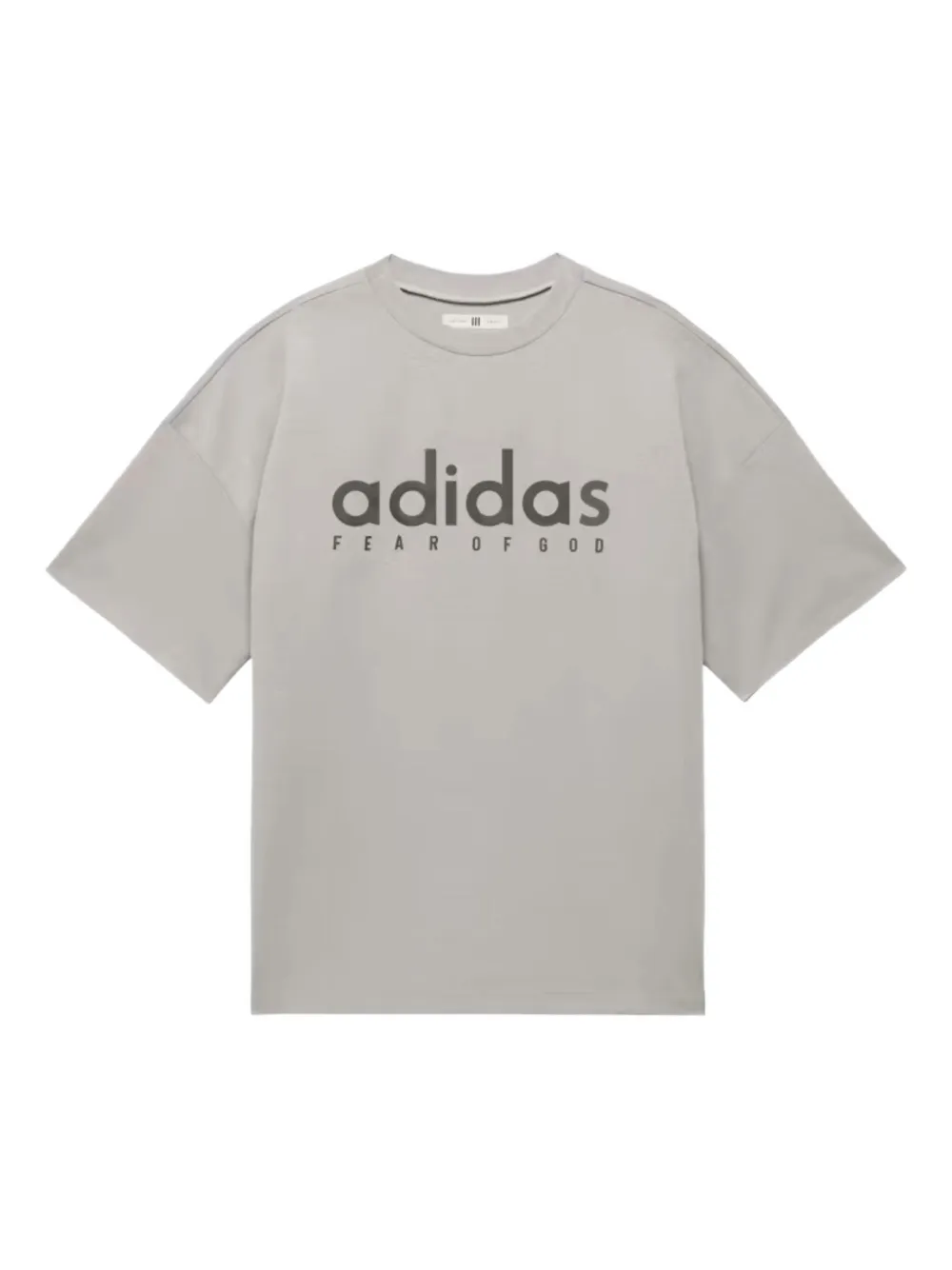 adidas T-shirt con logo - Grigio