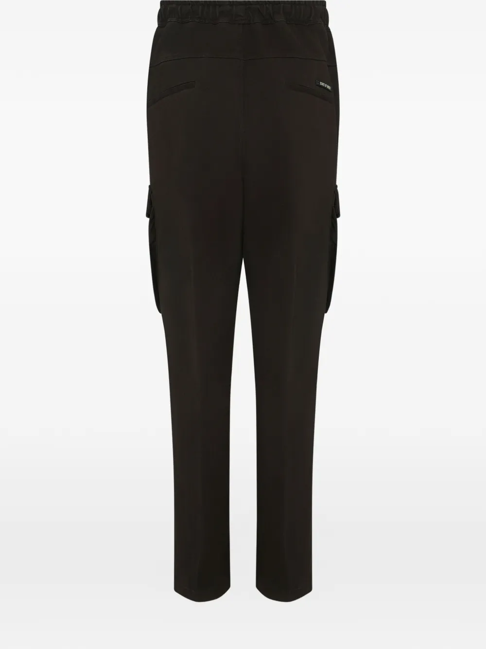 STATE OF ORDER drawstring cargo trousers - Zwart