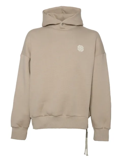 STATE OF ORDER Felpa logo hooded knitwear