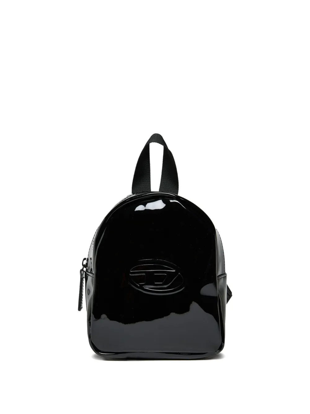Diesel Kids Zaino con logo goffrato - Nero