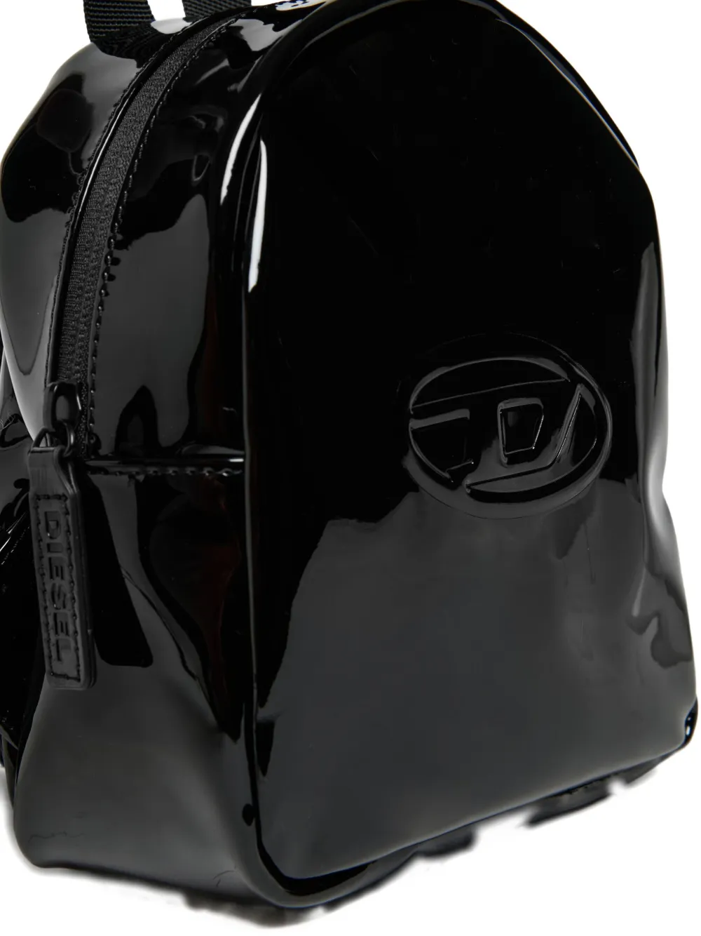  Diesel Kids Debossed-logo Backpack - Black 