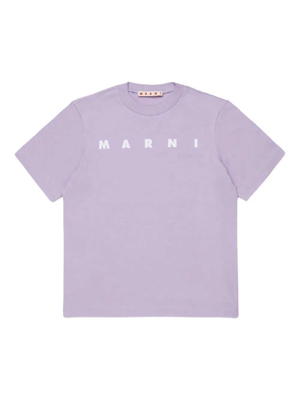 Marni Kids logo T-shirt - Viola