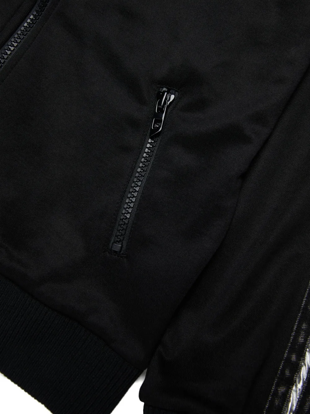 Diesel Kids Sacaron jack met rits Zwart
