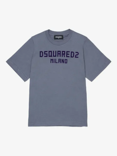 DSQUARED2 KIDS logo细节T恤