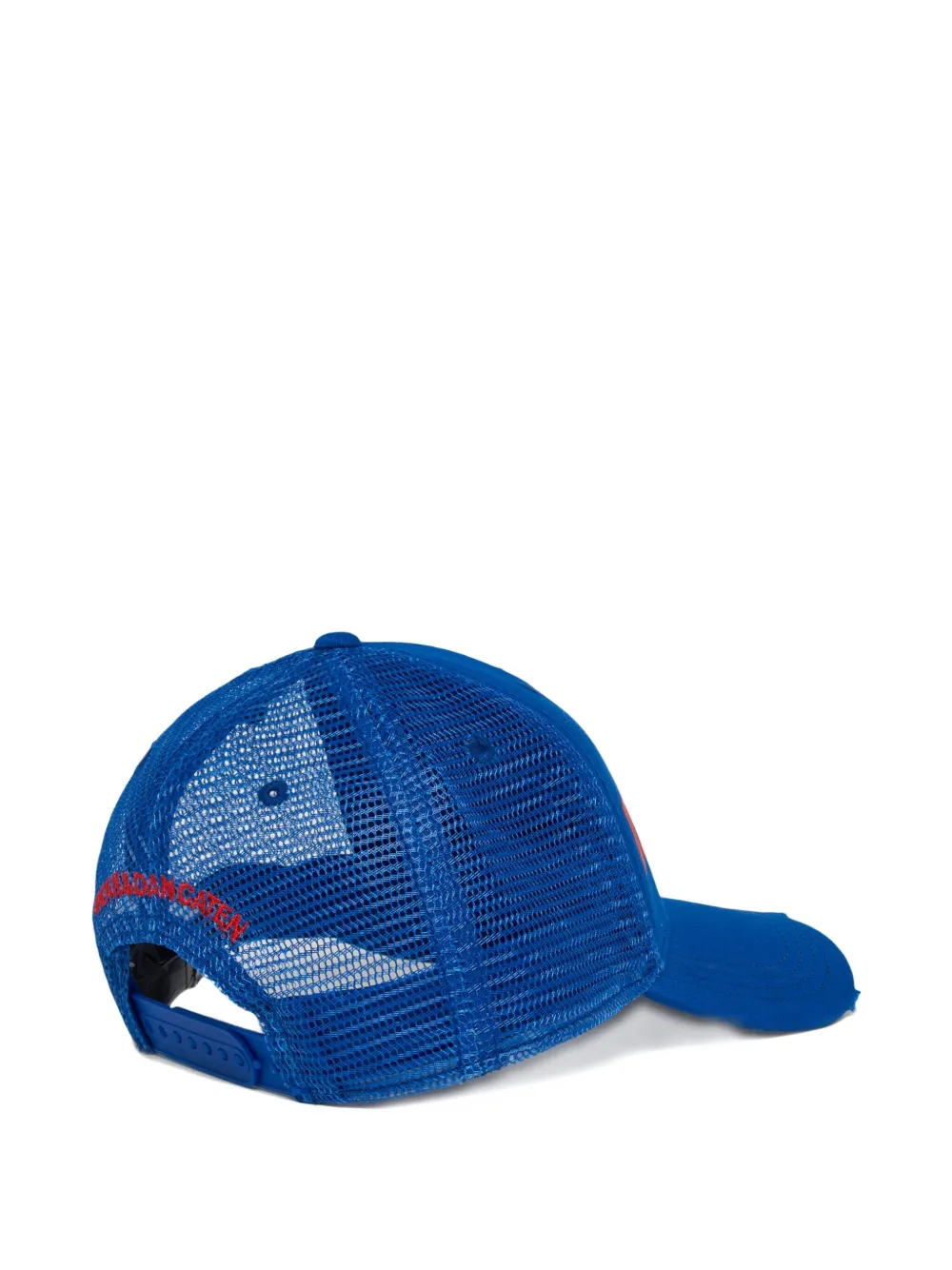 DSQUARED2 KIDS distressed-effect logo-print baseball cap | Boys Caps | Image 2
