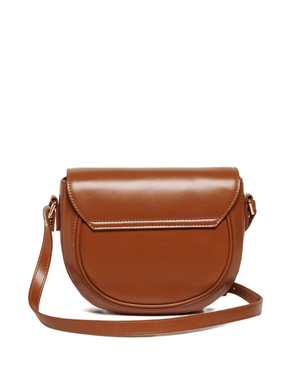 Marni Kids Smile schoudertas met logo - Bruin