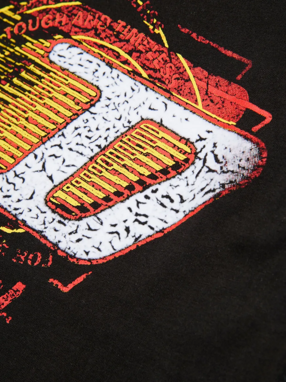 Diesel Tlevel Graphic-print T-shirt In Black