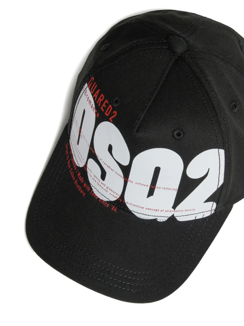  Dsquared2 Kids Logo-print Baseball Cap - Black 