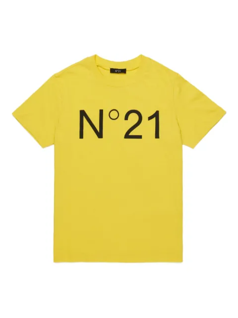Nº21 Kids logo-detail T-shirt