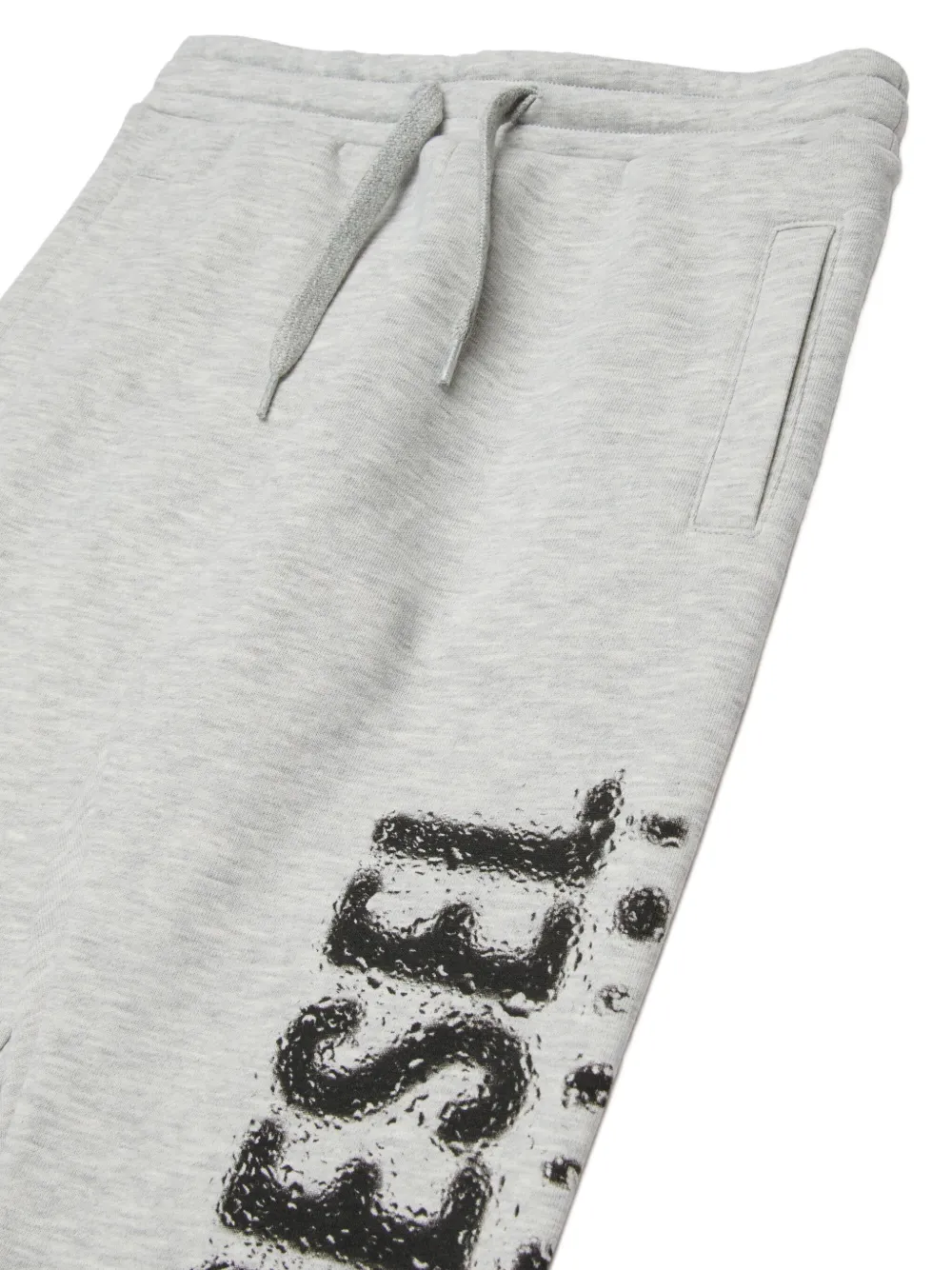 Diesel Kids Trainingsbroek met logodetail Grijs