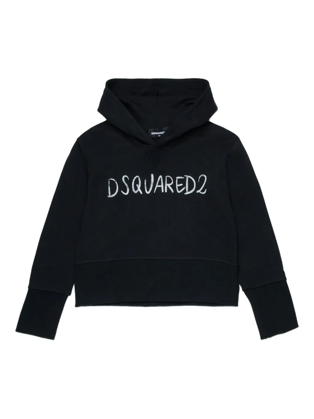 Dsquared2 Logo-detail Hoodie In Black