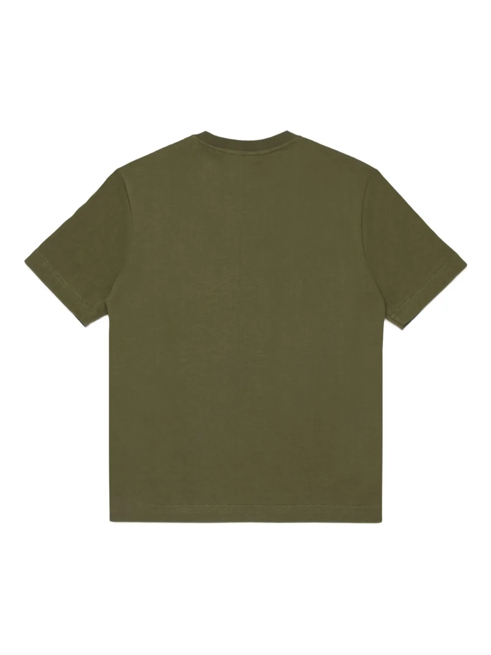  Diesel Kids Tpatch Over Oval-label T-shirt - Green 
