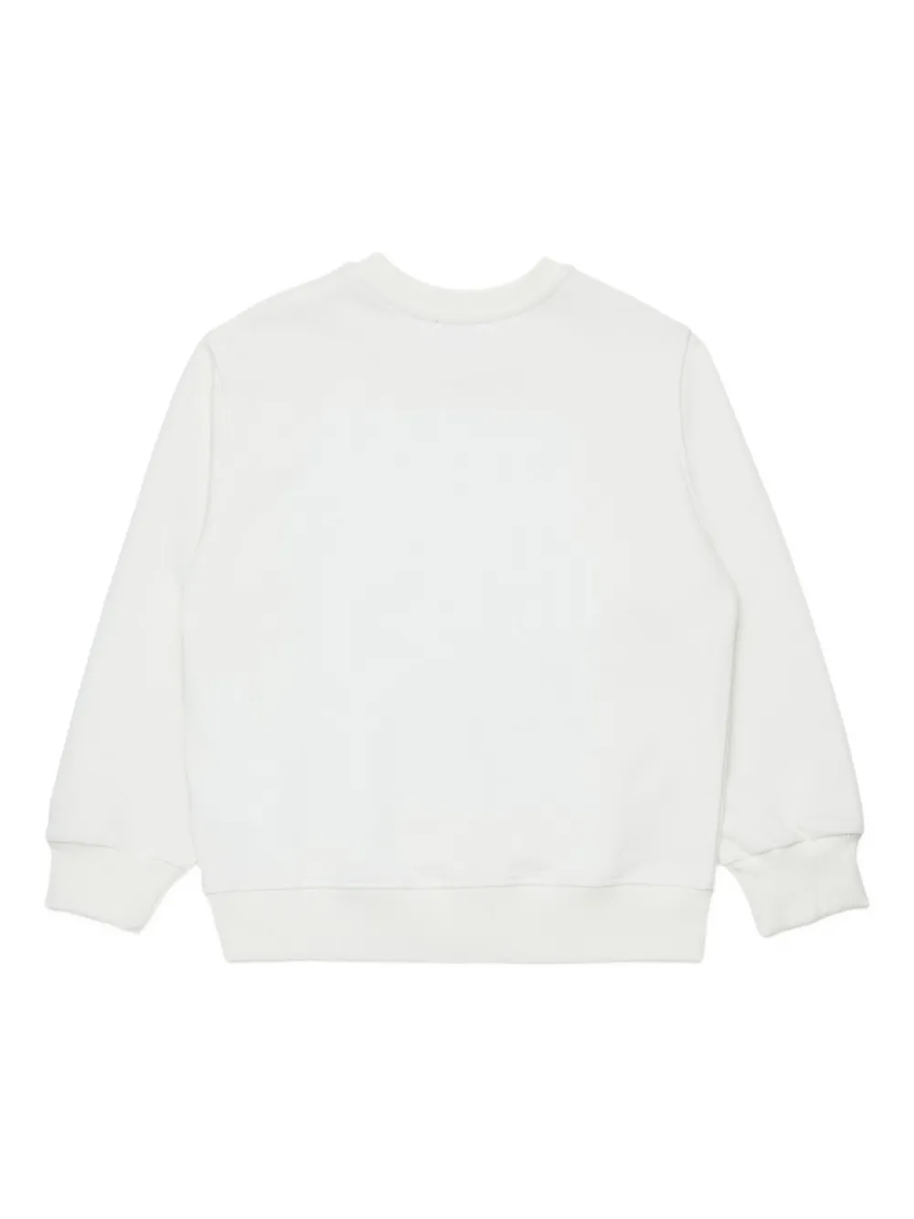  Diesel Kids Graphic-print Crew-neck Sweatshirt - White 