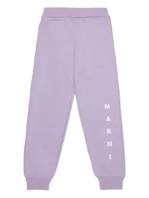 Marni Kids ロゴ スウェットパンツ | グレー | FARFETCH JP