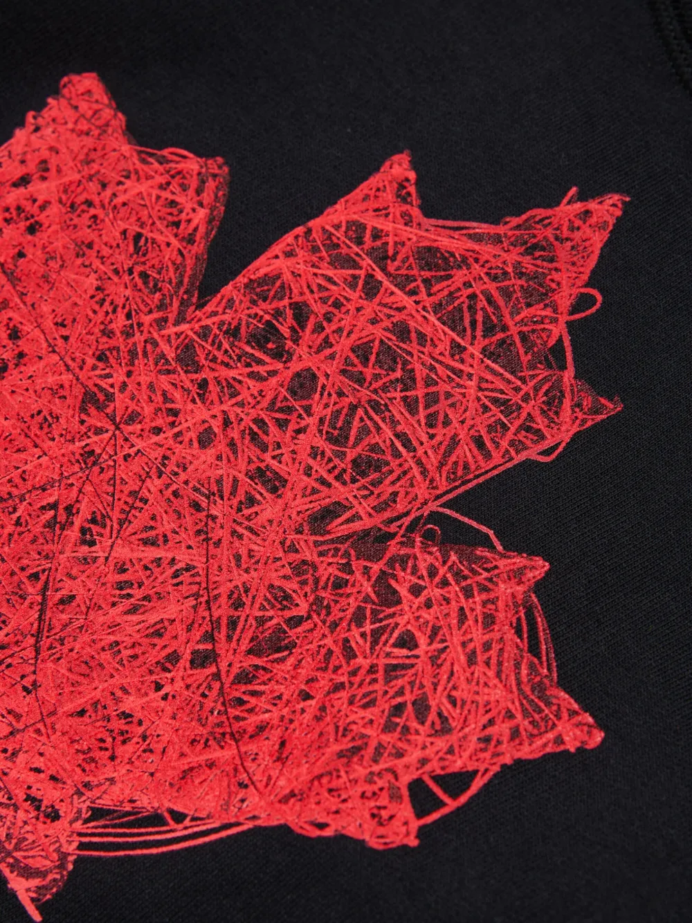 DSQUARED2 KIDS Slouch sweater met grafische print Zwart