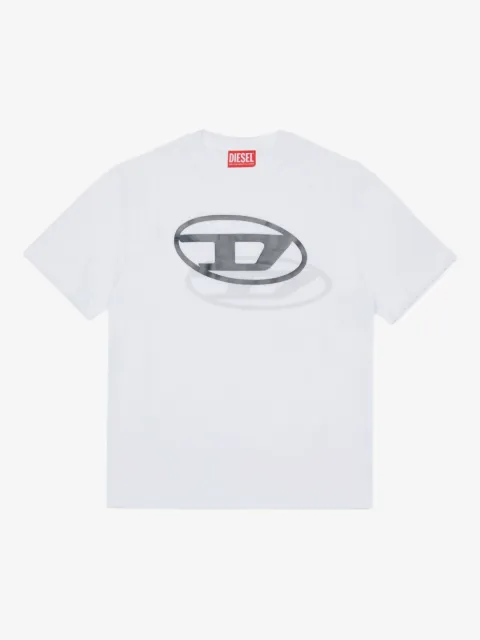 Diesel Kids logo-print cotton T-shirt