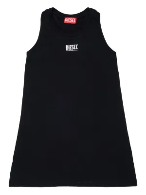 MM6 Maison Margiela Kids ノースリーブ ワンピース | ブラック