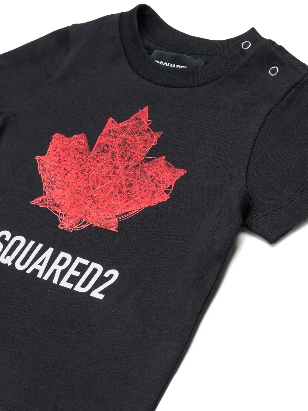Dsquared2 Maple Leaf Logo T-shirt In Multi