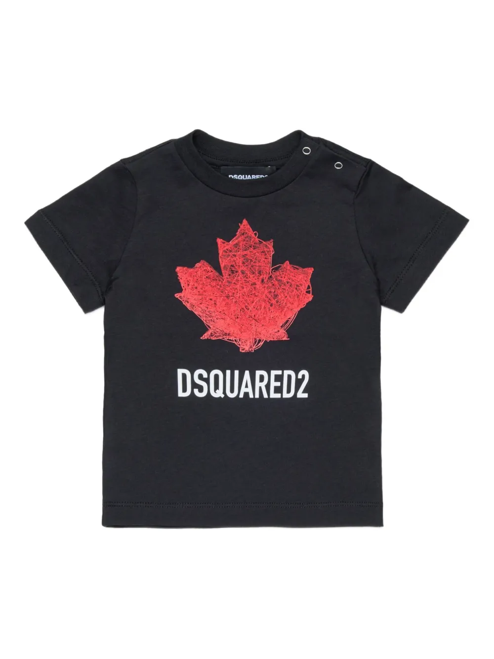 Dsquared2 Maple Leaf Logo T-shirt In Multi