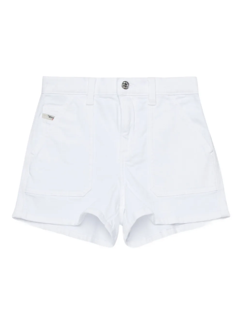 Diesel Kids Shorts Pintyx Jjj - Bianco