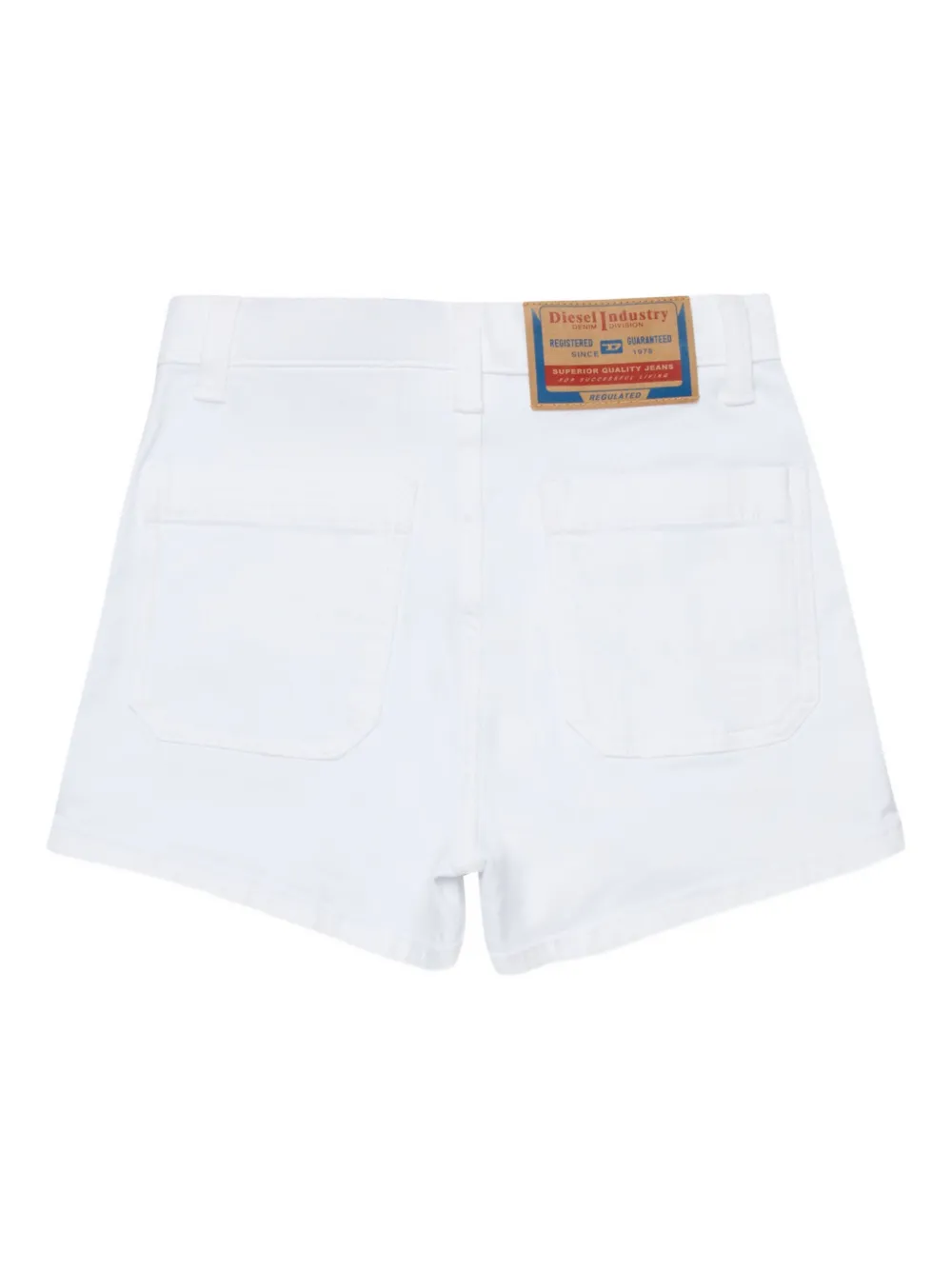  Diesel Kids Pintyx Jjj Shorts - White 