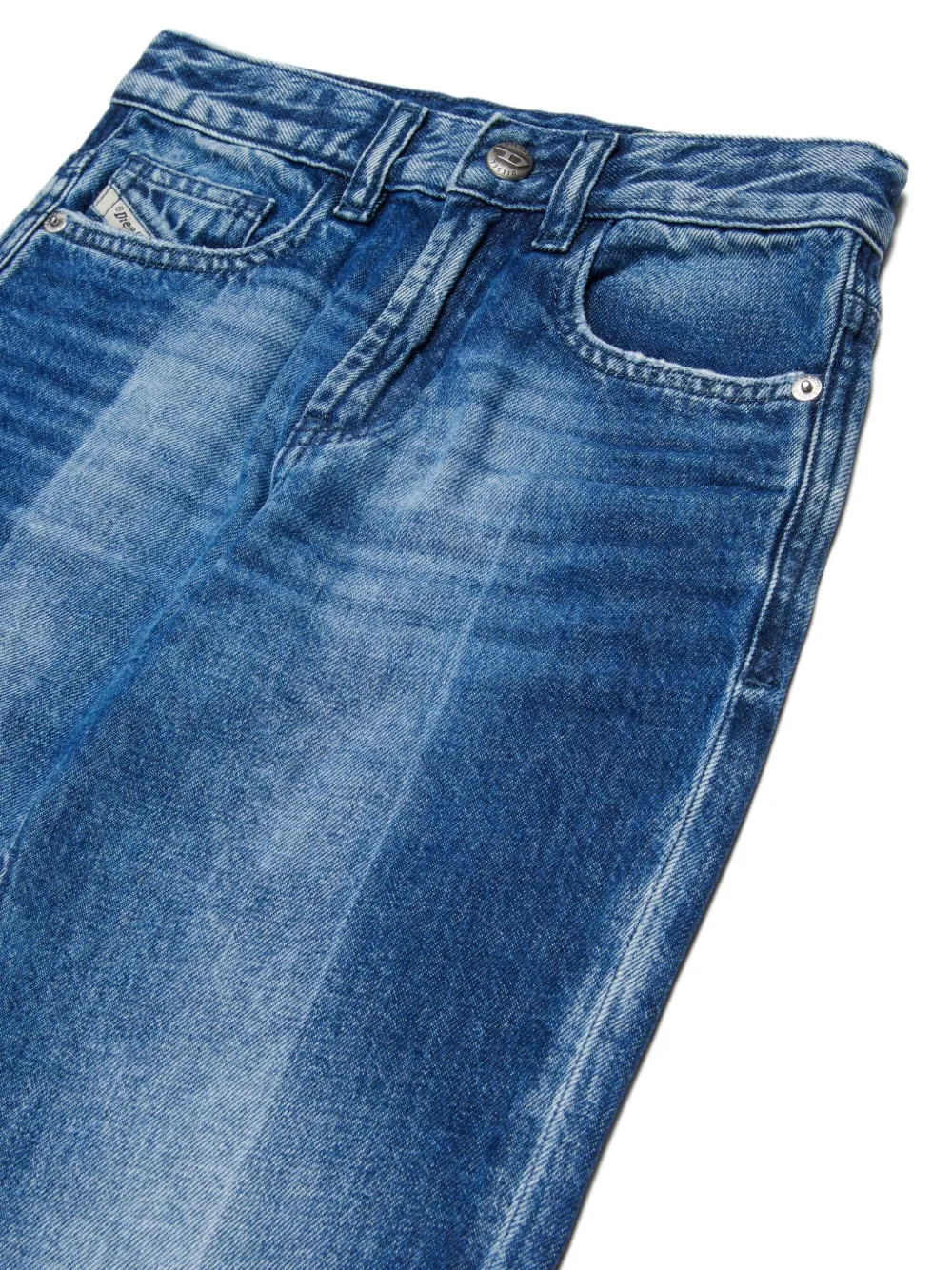 Diesel Kids D-MAKI-J jeans met vlakken Blauw