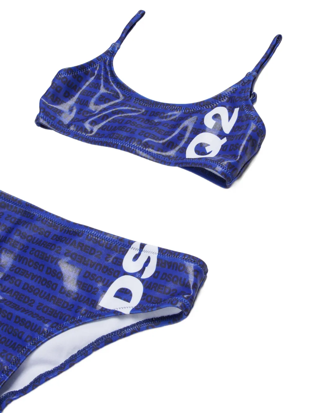  Dsquared2 Kids Bikini Imprimé - Bleu 