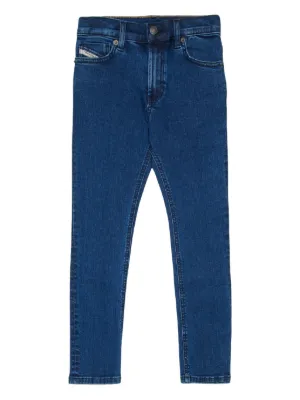 Diesel Kids 2020 D-Viker ストレートジーンズ | ブラック | FARFETCH JP