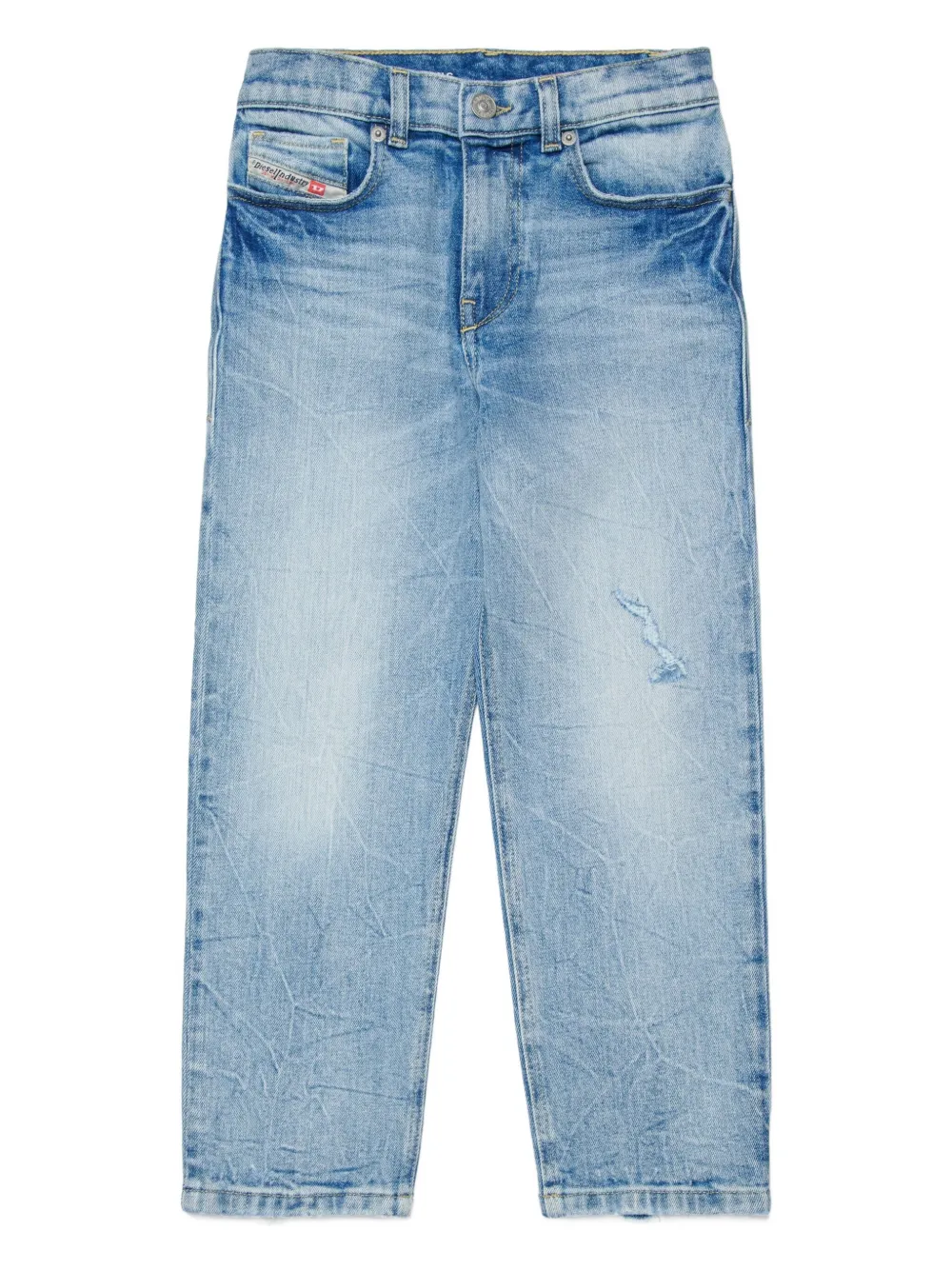 Diesel Kids Jeans D-AIR-J con cinque tasche - Blu