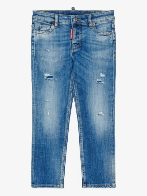 DSQUARED2 KIDS Jennifer distressed trousers