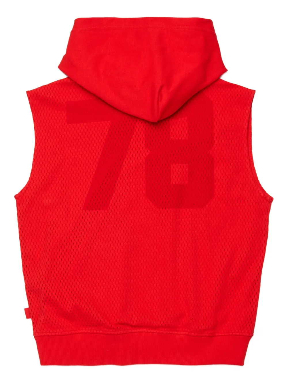 Diesel Kids Smesh Over top met capuchon en zak Rood
