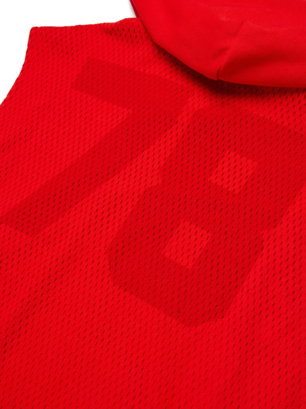 Diesel Kids Smesh Over top met capuchon en zak Rood
