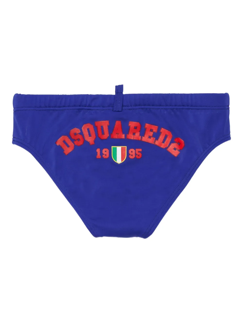  Dsquared2 Kids Maple-leaf Swim Trunks - Blue 