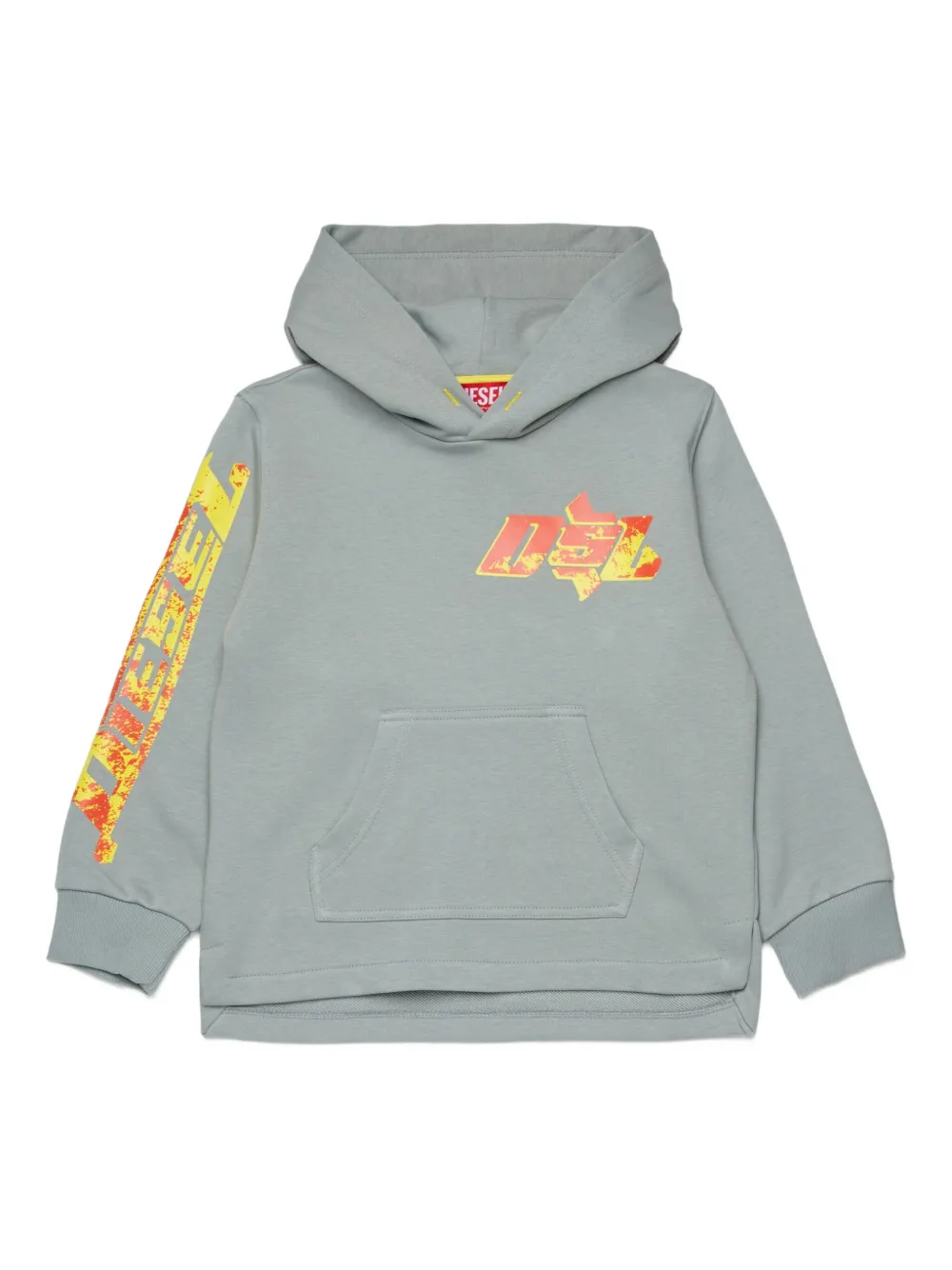 Diesel Kids Felpa Srace Over - Grigio